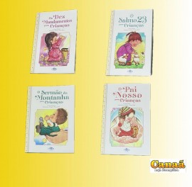 Kit histrias de brochuras,com 4 ps