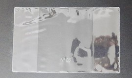Capa de bblia transparente nmero 5