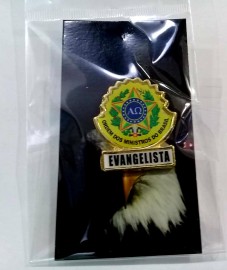 Boton especial com braso,EVANGELISTA