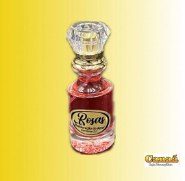 leo de Uno garrafa vidro 30ml spray com tampa diamante cristal (Rosas), cada