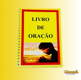 Livro de orao capa dura com espiral