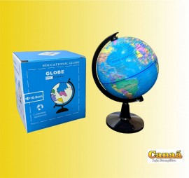 Cpia de Globo terrestre em plstico, cada
