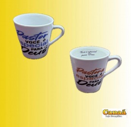 Caneca porcelana de 120 ml (Pastor), cada