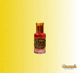 �leo de Un��o frasco 12ml vidro roll-on com tampa dourada (Rosa), cada