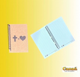 Caderneta kraft (Cruz=Corao), cada