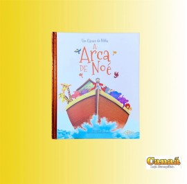 Livro capa dura cl�ssico da B�blia (A arca de No�) , cada