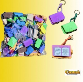 Chaveiro  Bblia e.v.a.,com 100 ps 