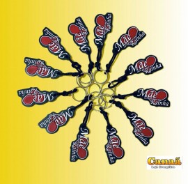 Chaveiro borracha me com 12 pcs 