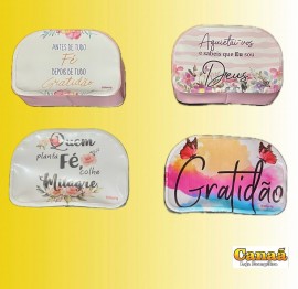 Bolsinha sem costura(estampas novas), cada