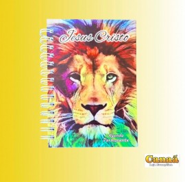 Agenda permanente Leo Aquarela (Jesus Cristo),cada