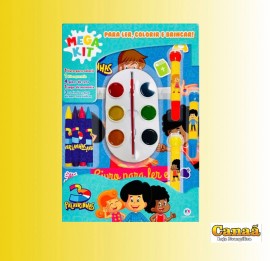 Mega kit infantil para brincar e se divertir, cada
