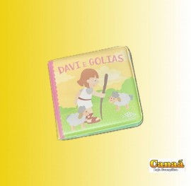 Livro Bblicos de banho ( Davi e Golias), cada