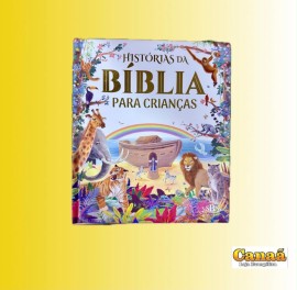 Livro hist�ria da B�blia para Crian�as capa luxo almofadada, cada