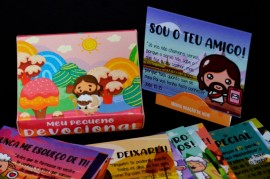 Mananciais promessa meu pequeno devocional (vermelho ),cada