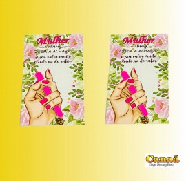 Kit lixa de unha com carto trabalhado na beleza ,cada