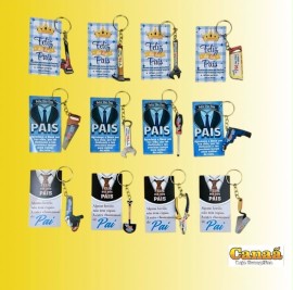 Kit chaveiro ferramenta com cart�o ( pai para toda obra ), cada