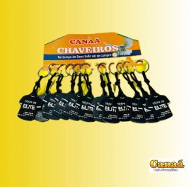 Chaveiro borracha tropa de elite,com 12 ps