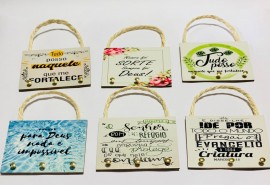 Porta chave  corda ,tamanho 15 x 15 cm, cada