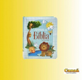 Livro Animais da Bblia ( coleo Meu livro Fofinho) com pginas cartonada e capa almofada, cada