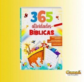  Livro 365 atividades bblicas para colorir, tamanho 25x15, cada