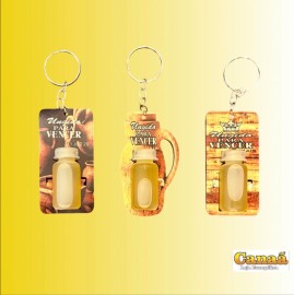 Chaveiro porta �leo com frasconete 5 ml (Mirra), cada