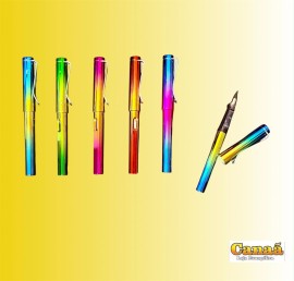 L�pis infinito multicolor com borracha (cores variadas) , cada