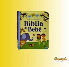 Livro Bblia do Beb( coleo Meu livro Fofinho) com pginas cartonada e capa almofada, cada
