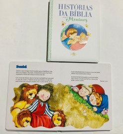 Historias da bblia para (meninos) capa almofadada,cada