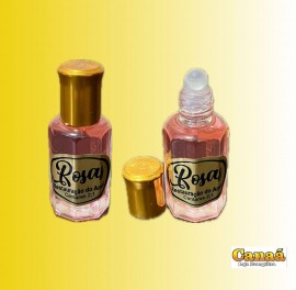 leo de Uno frasco 12ml vidro roll-on com tampa dourada (Rosa), cada
