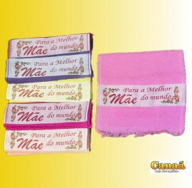 Toalha de mo estampada Me, cada