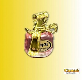 leo de Uno frasco vidro spray 30 ml com tampa lao dourado (Rosa), cada