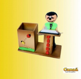 Pastor biscuit  com porta caneta, cada 