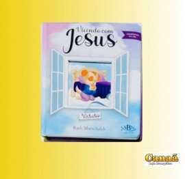 Livro janelinha Vivendo com Jesus   ( pginas capa dura ),cada
