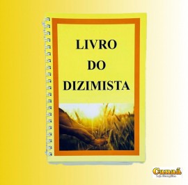 Livro do Dizimista capa dura com espiral