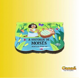 Livro pop-up ( A histria de Moiss ), cada