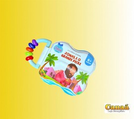 Livro Bblico de banho com chocalho (Jonas e o grande peixe) , cada