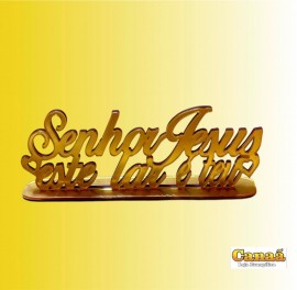 Lembran�a espelho dourado ( Senhor Jesus este lar e teu) , cada