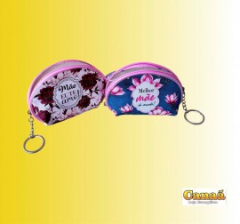 Chaveiro bolsa porta-moeda m�e, cada