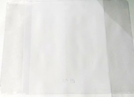 Capa de bíblia transparente numero 15,( bíblia da mulher sabia)34 x24,5 cm