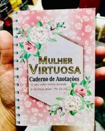 Caderno de anotaes (Mulher Virtuosa), cada