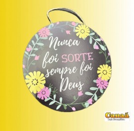 Placa MdF redonda 30x30 cm, cada