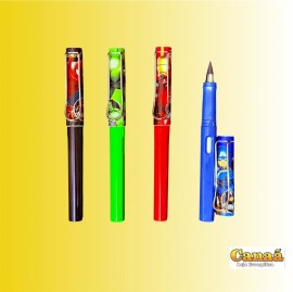 L�pis infinito Super Her�i com borracha (cores variadas) , cada