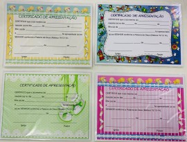 Certificado Criana c/10 ps (20 cm x 15 cm)