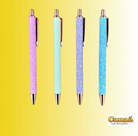 Caneta luxo glitter, cada