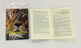 Kit Livro Mensagens de encorajamento com caneta ( capa Leão de Judá)