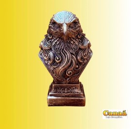 Escultura de busto �guia em resina 22x14 , cada