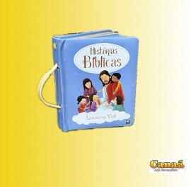 Livro histrias Bblicas  com alcinha.
