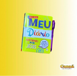 Livro meu Dirio (Segredos com Jesus) , cada