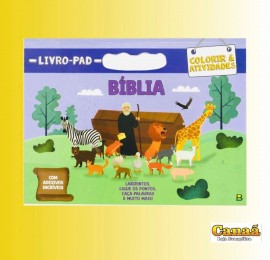 Livro pad B�blia ( colorir e atividades), cada