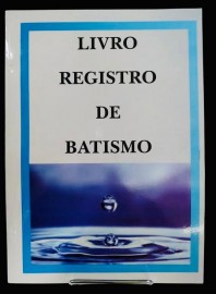 Livro REGISTRO DE BATISMO